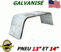 aile de remorque en acier style jeep galvanisé 12.50x1.25 pneu 13