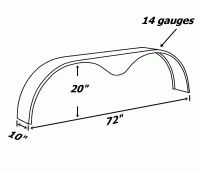 plan aile de remorque double essieux chekerpl 20x14g pneu 16