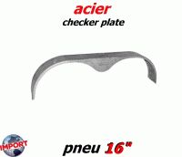aile de remorque double essieux chekerpl 20x14g pneu 16