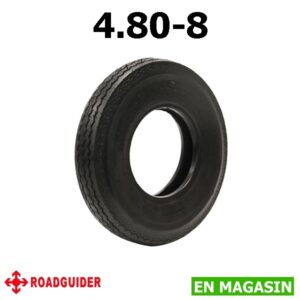 pneu remorque 4.80-8 ridway 745 LBS 6 plies 4 3/4" 90 PSI