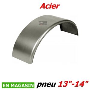 aile de remorque en acier ronde 1.00 x 10.25