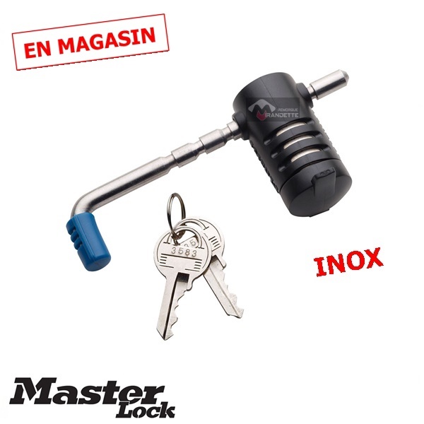 barrure de main de remorque master lock 2 morceau