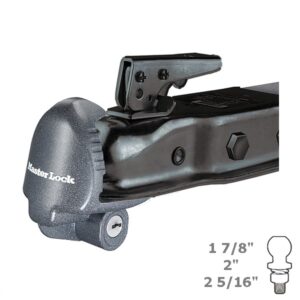plan barrure remorque master lock latéral