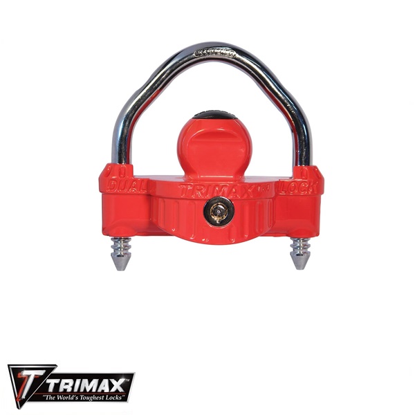 barrure remorque double usage rouge trimax
