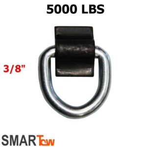 ancrage remorque en d soudé 3/8" x 2.50po