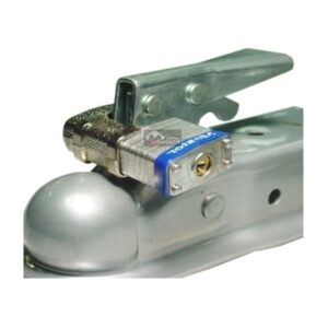 plan barrure de main de remorque master lock bleu