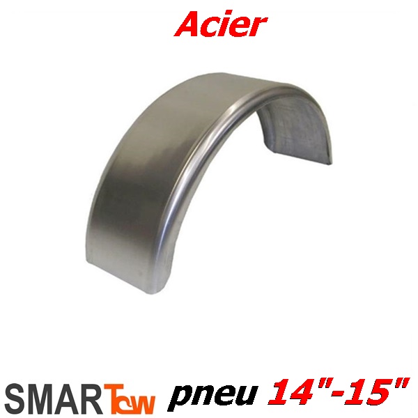 Aile de remorque en acier ronde 9 x 29,50