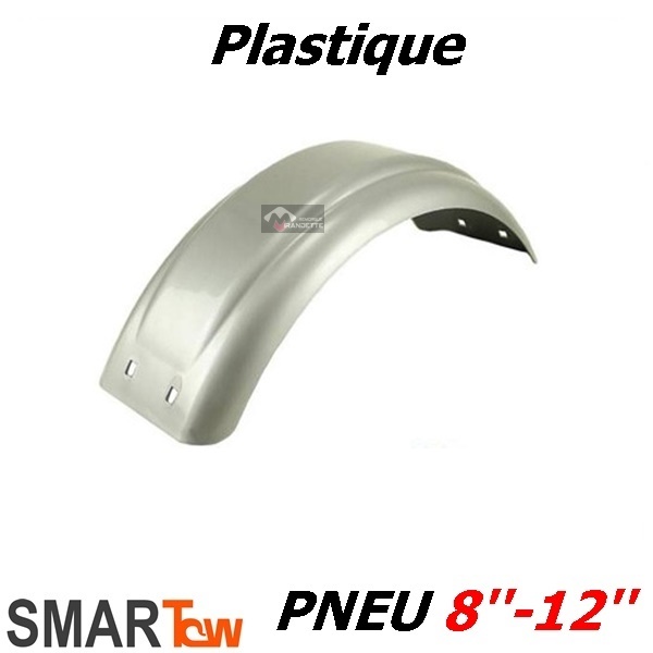 Aile de remorque en plastique gris 1 x 6 1/4
