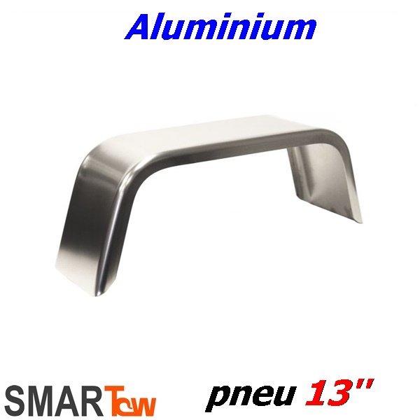Aile de remorque 13 pouces aluminium style jeep 0.090 x 10.50