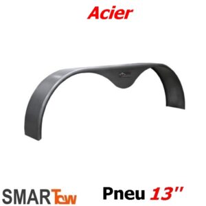 Aile de remorque double essieux acier 11x8