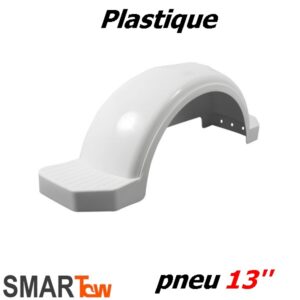 Aile de remorque en plastique avec marche pied 12po x 40po