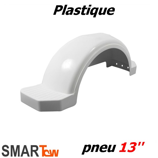 Aile de remorque en plastique avec marche pied 12po x 40po