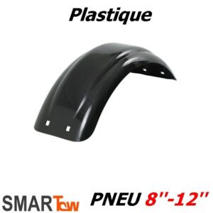 Aile de remorque en plastique noir 7 x 20 1/4