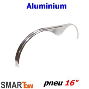 aile de remorque double essieux en aluminum 2.50 x 72