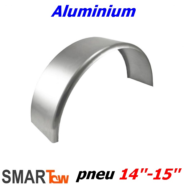 Aile de remorque ronde 0.90x9po aluminium