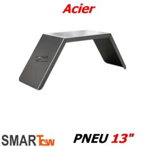 Aile de remorque en acier 10 x 28 x 8 pneu 13