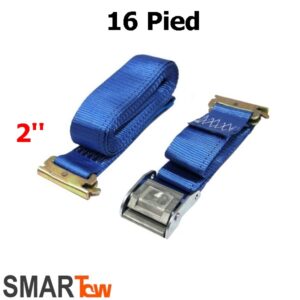 ancrage remorque courroie e-track 2 x 16