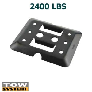 ancrage remorque pour e-track 2500 lbs x 5 pouces