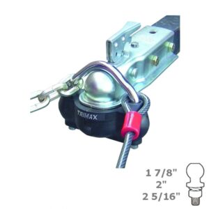 plan barrure remorque meilleur trimax noir