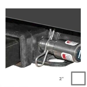 plan barrure remorque goupille pour recever 2 pouces pivotant