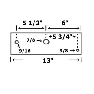 plan stabilisateur industriel 6000 lbs 13″